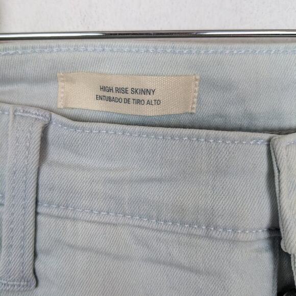 Universal Thread Light Wash Denim High Rise Skinny Jeans - Picture 8 of 9